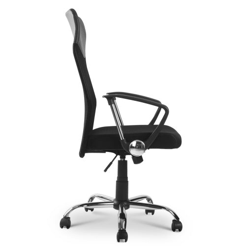 Mesh High Back Executive Multicolour Adjustable Swivel Office Chair, Recline, Mesh Seat Black